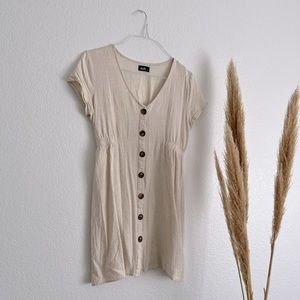 Dotti Linen button down dress
